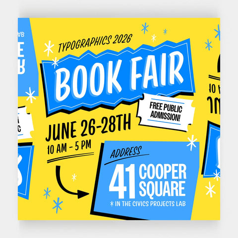 Typographics Book Fair 2026