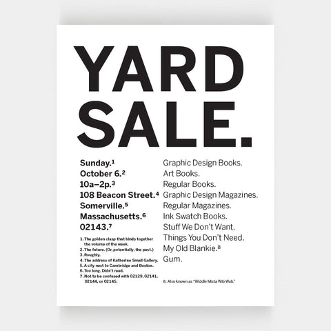 Yard Sale 2024