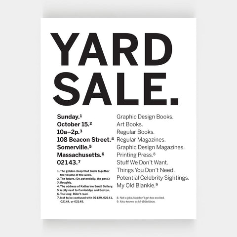 Yard Sale 2023