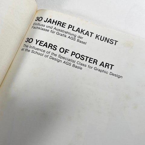 30 Jahre Plakat Kunst