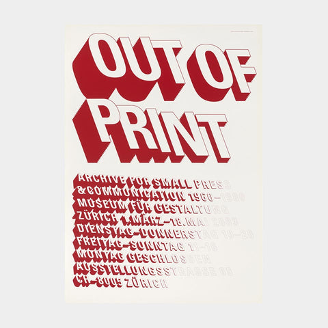 Out of Print (Ralph Schraivogel)