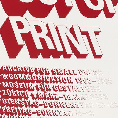 Out of Print (Ralph Schraivogel)
