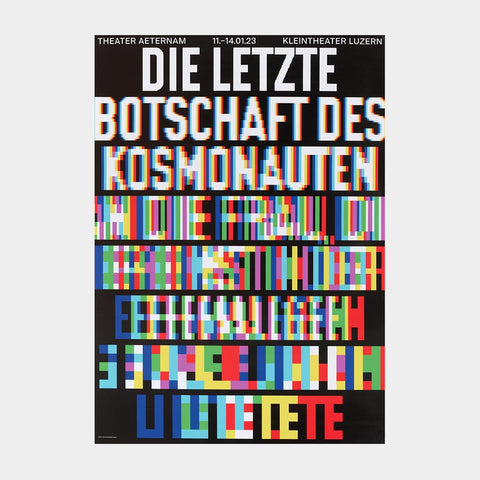 Die Letzte Botschaft des Kosmonauten . . . (Erich Brechbühl)