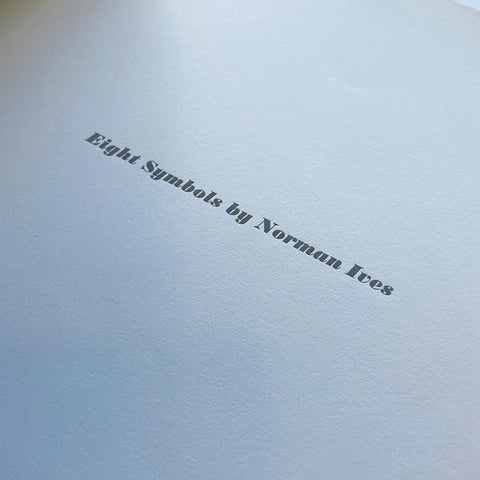 Eight Symbols (Norman Ives)