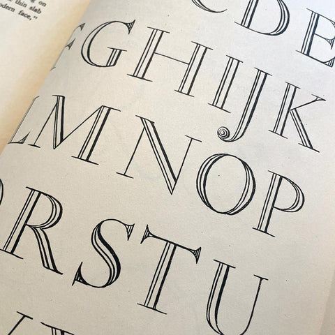 A Book of Lettering
