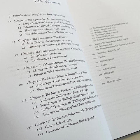 A Printer with My Hands: The Life and Work of Carl P. Rollins