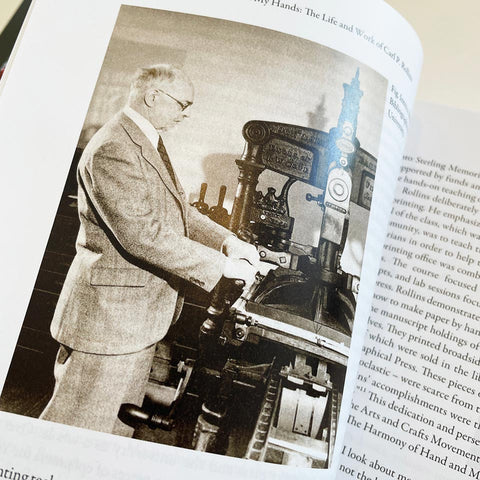 A Printer with My Hands: The Life and Work of Carl P. Rollins