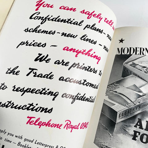 Advertising Display (April 1934)