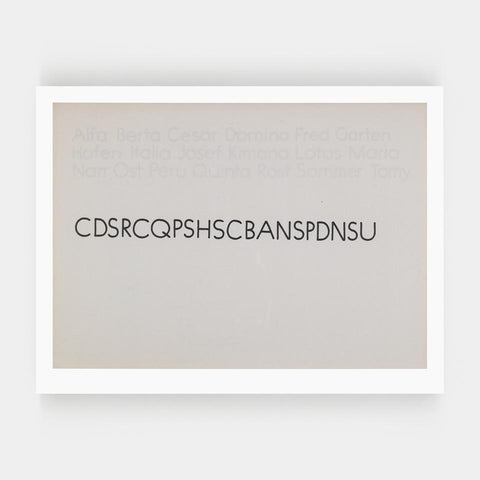 Grundkurs Typographie, HfG Ulm, Otl Aicher (Hans G. Conrad)