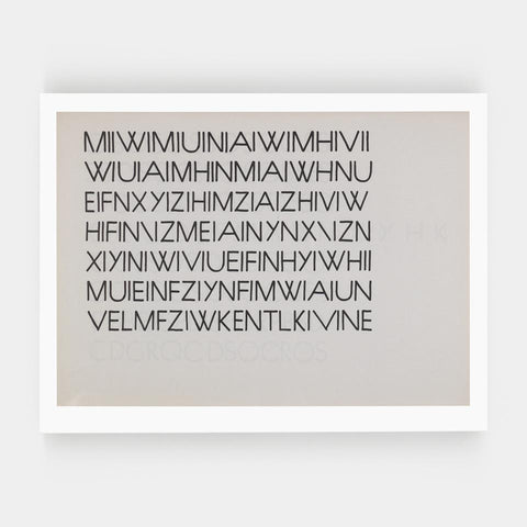 Grundkurs Typographie, HfG Ulm, Otl Aicher (Hans G. Conrad)