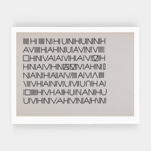 Grundkurs Typographie, HfG Ulm, Otl Aicher (Hans G. Conrad)