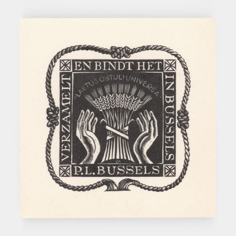 [22 bookplates by Alice Horodisch-Garman + 1 original drawing for a bookplate]