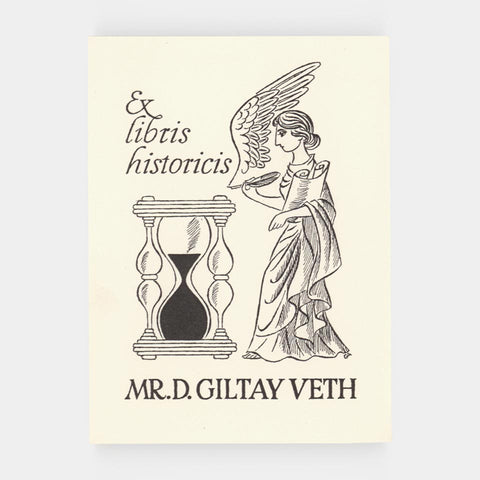 [22 bookplates by Alice Horodisch-Garman + 1 original drawing for a bookplate]