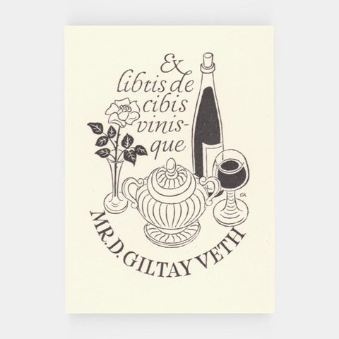 [22 bookplates by Alice Horodisch-Garman + 1 original drawing for a bookplate]