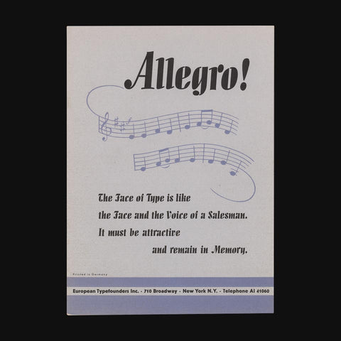 Allegro!
