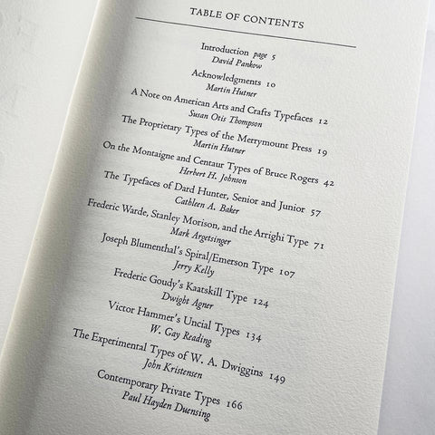 American Proprietary Typefaces