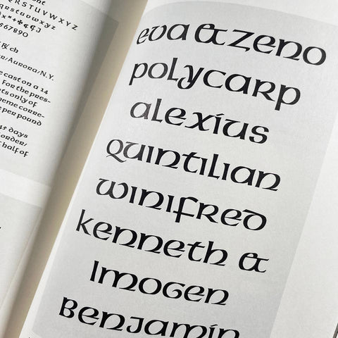 American Proprietary Typefaces