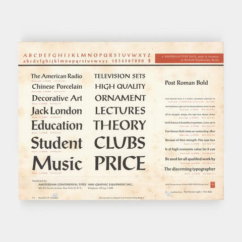 [36 Leaves of Specimens from Amsterdam Continental]