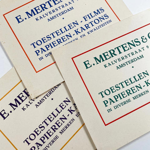 [Amsterdamsche Grafische School samples]