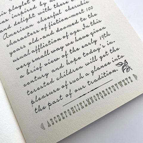 Alphabetical Cupids and Cherubs in Typographical Americana