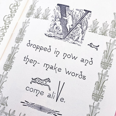 Alphabetical Cupids and Cherubs in Typographical Americana