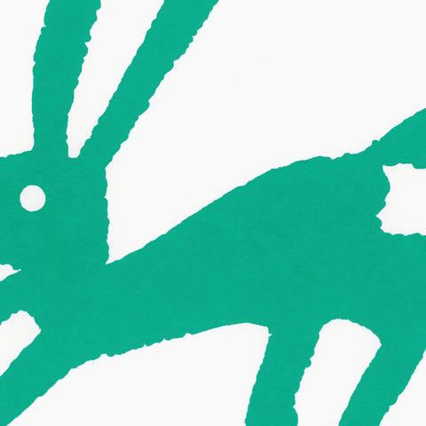 Cyrus Highsmith: Greenish Rabbit (Alphabet Zoo)