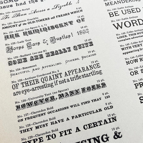 Modern Uses of Antique and Exotic Types