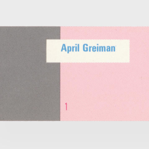 April Greiman introduces the foot long business card