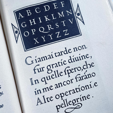 The Calligraphic Models of Ludovico Degli Arrighi surnamed Vicentino