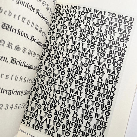 The Art of the Type Specimen in the Twentieth Century