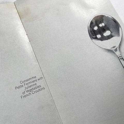Awards Luncheon Menu (Onofrio Paccione)