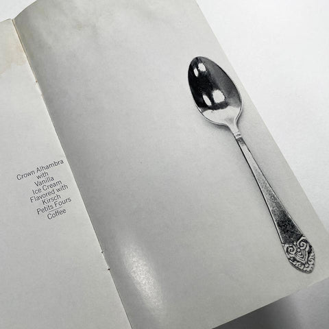 Awards Luncheon Menu (Onofrio Paccione)