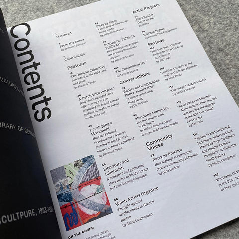 Boston Art Review 12: Some Assembly Required