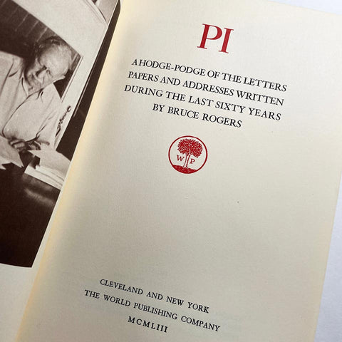 Pi: A Hodge-Podge of the Letters, Papers and Addresses