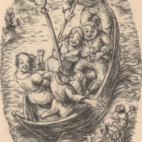 Ex Libris Dr. Lustig István (Ottohans Baier)