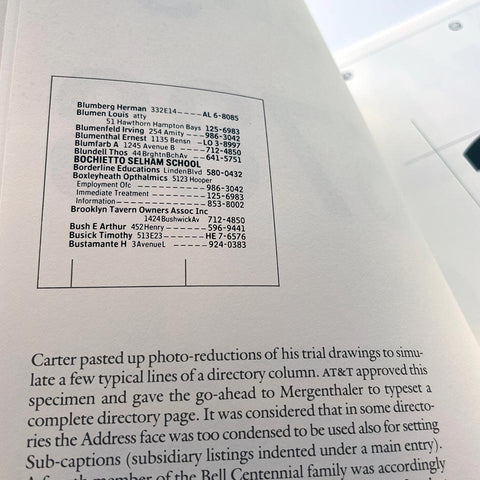 Matthew Carter: Bell Centennial