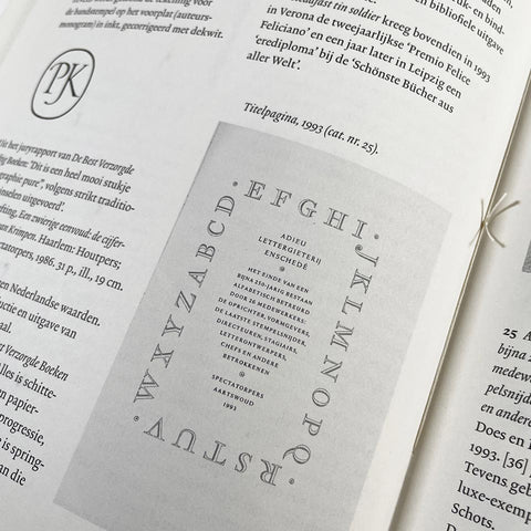 Bram de Does: Catalogus bij de tentoonstelling van zijn letterontwerpen, grafische ontwerpen & ornamentiek