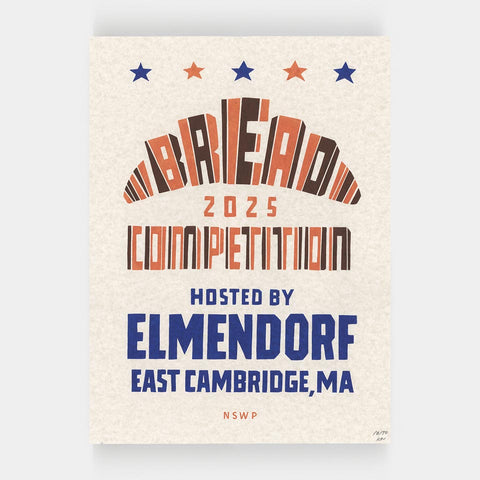 Bread Competition (poster and production materials by Kenji Nakayama)