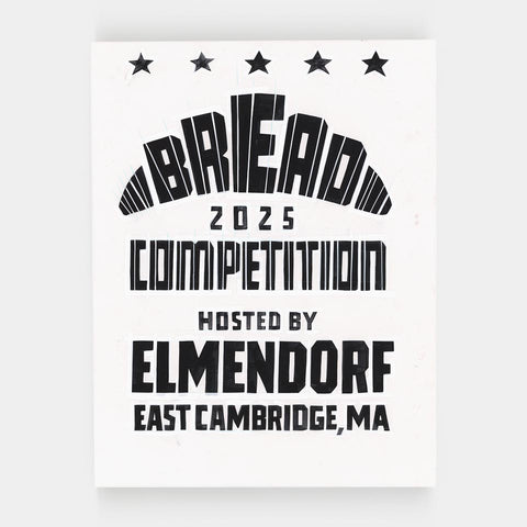Bread Competition (poster and production materials by Kenji Nakayama)
