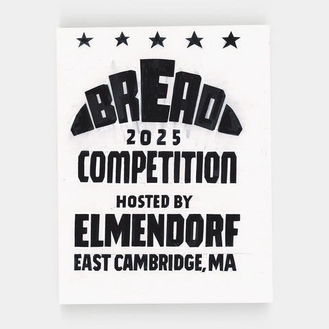 Bread Competition (poster and production materials by Kenji Nakayama)