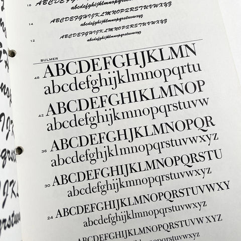 The CR Typebook