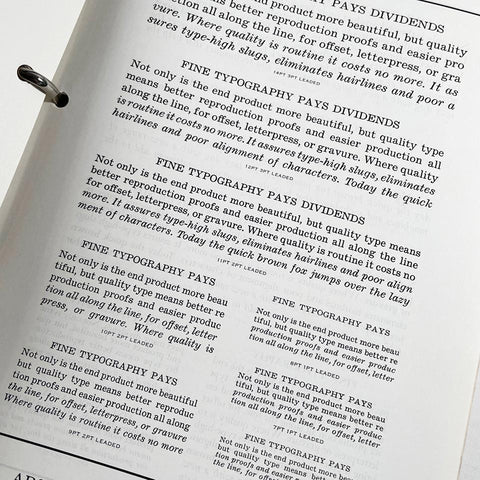 The CR Typebook