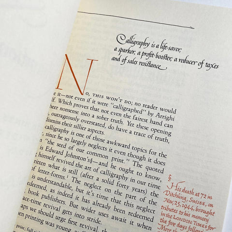 Calligraphy’s Flowering, Decay, & Restauration With Hints for Its Wider Use Today