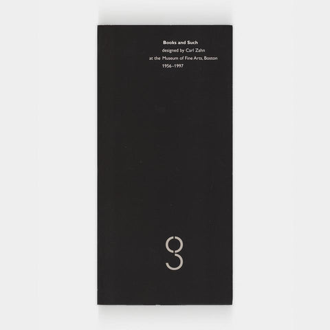 Books and Such Designed by Carl Zahn
