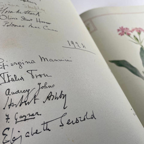 The Casa Fontanalba Visitors’ Book