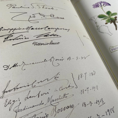 The Casa Fontanalba Visitors’ Book