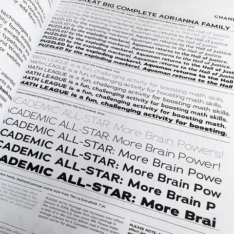 Chank fonts! (Catalogue # 25)