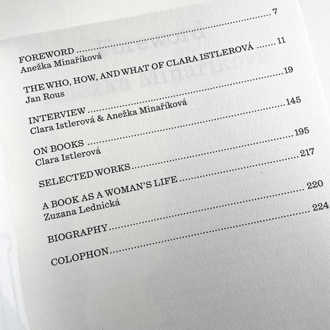 Clara Istlerová: A Life Among Letters