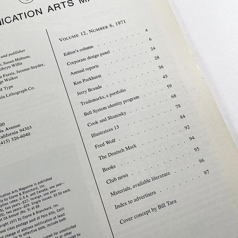 Communication Arts, Vol. 12, No. 6