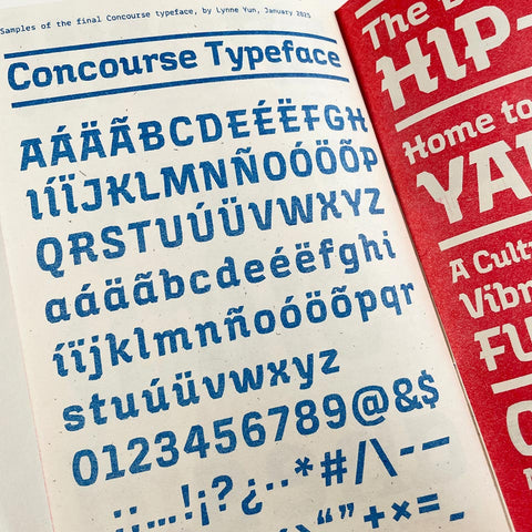 Concourse: A Typeface by and for the Bronx